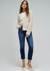 Salsa Jeans True Cropped Slim Jeans, Dark Blue