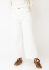 Salsa Culotte Wide Leg Jeans, White