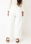Salsa Culotte Wide Leg Jeans, White