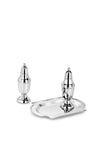 Newbridge Silverware Salt and Pepper Set with Tray
