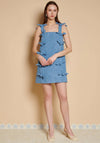 SISTER JANE LARSSON BOW MINI DRESS