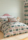Sanderson Enys Garden Duvet Set, Jade and Blush