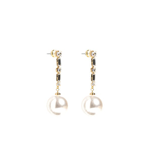 Sandra’s Signature Collection Sandra Pearl Drop Earrings, Gold