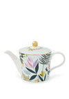 Sara Miller Orchard Teapot, Duck Egg