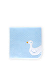 Sardon Baby Boy Polka Dot Duck Blanket, Blue