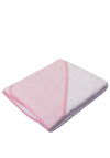 Sardon Baby Stripe Hooded Towel, Pink