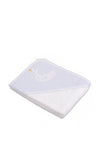Sardon Baby Boy Duck Hooded Towel and Bib Set, Blue