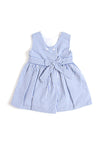 Sardon Baby Girl Stripe Sleeveless Dress, Blue