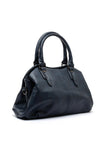 Zen Collection Pebbled Satchel Grab Bag, Navy