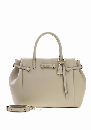 Guess Dorothy Girlfriend Satchel Bag, Cream