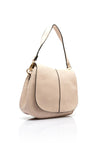 Zen Collection Flap Over Saddle Bag, Cream