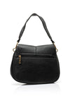 Zen Collection Flap Over Saddle Bag, Black