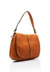 Zen Collection Flap Over Saddle Bag, Warm Tan