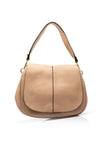 Zen Collection Flap Over Saddle Bag, Beige