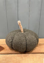 GREEN BOUCLE STYLE SOFT PUMPKIN