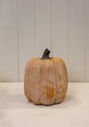 PALE ORANGE CERAMIC JACK  O LANTERN PUMPKIN ORNAME