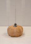 satchville Small Ceramic Pumpkin Ornament, Orange