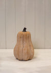 PALE ORANGE TALL CERAMIC PUMPKIN