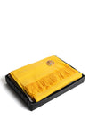Serafina Collection Pashmina & Brooch Gift Set, Yellow
