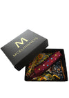 Serafina Mother’s Day Scarf and Umbrella Gift Box, Burgundy