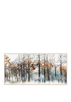 Scatter Box Autumn Framed Art, Blue