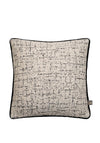 Scatter Box Coco 58x58cm Cushion, Cream & Black