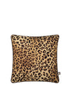 Scatter Box Gene Leopard Print Cushion 43x43cm, Sand Multi