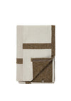 Scatter Box Reeve Throw, 140cm x 200cm, Natural Tobacco