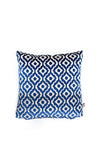 Scatter Box Kafir Geo Print Cushion 43x43cm, Blue