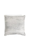 Scatter Box Valencia Vertical Line Detailed Cushion 43x43cm, Graphite