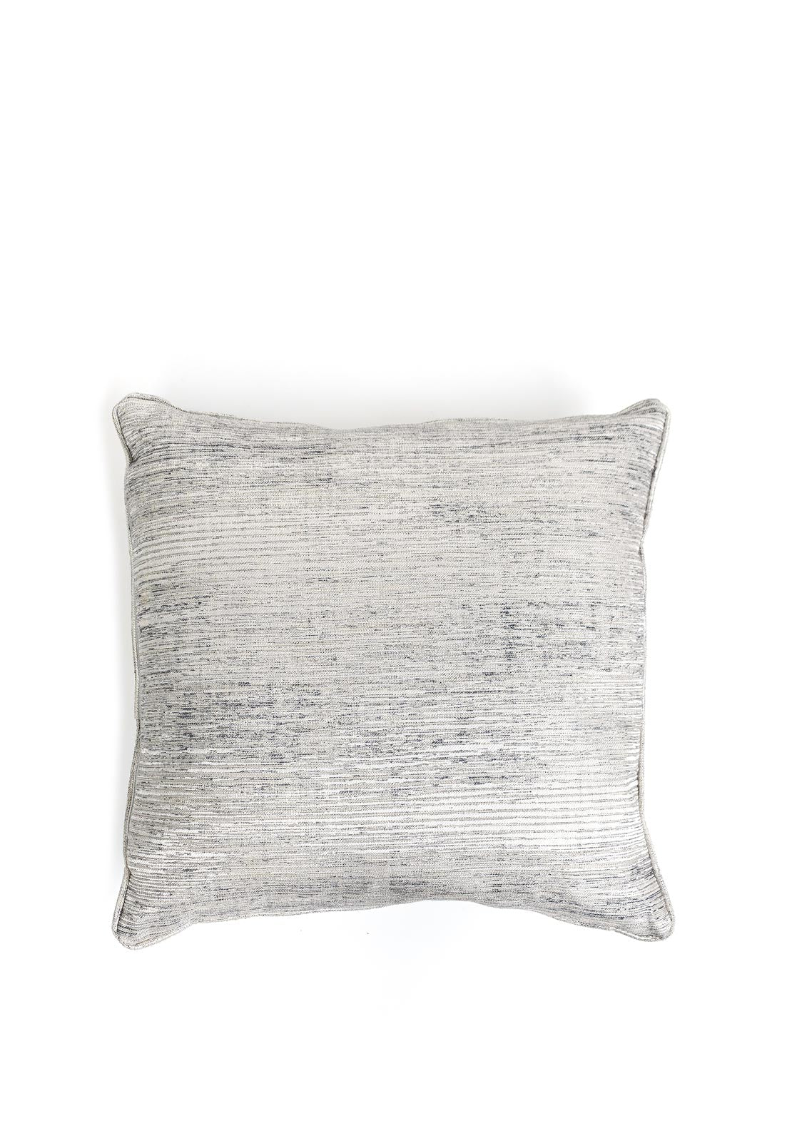 Scatter Box Valencia Vertical Line Detailed Cushion 43x43cm, Graphite