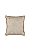 Scatter Box Sable Cushion, 43cm x 43cm, Natural Gold
