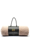 Scatter Box Ellis Mink Medium Throw, Stone