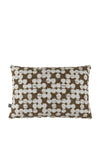 Scatter Box Tia Cushion, 40cm x 60cm, Tobacco