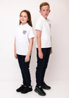Dooish National School Short Sleeve Polo, White