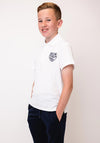 Dooish National School Short Sleeve Polo, White