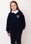 Dooish N.S School Long Sleeve Sweatshirt, Navy