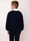 Dooish N.S School Long Sleeve Sweatshirt, Navy