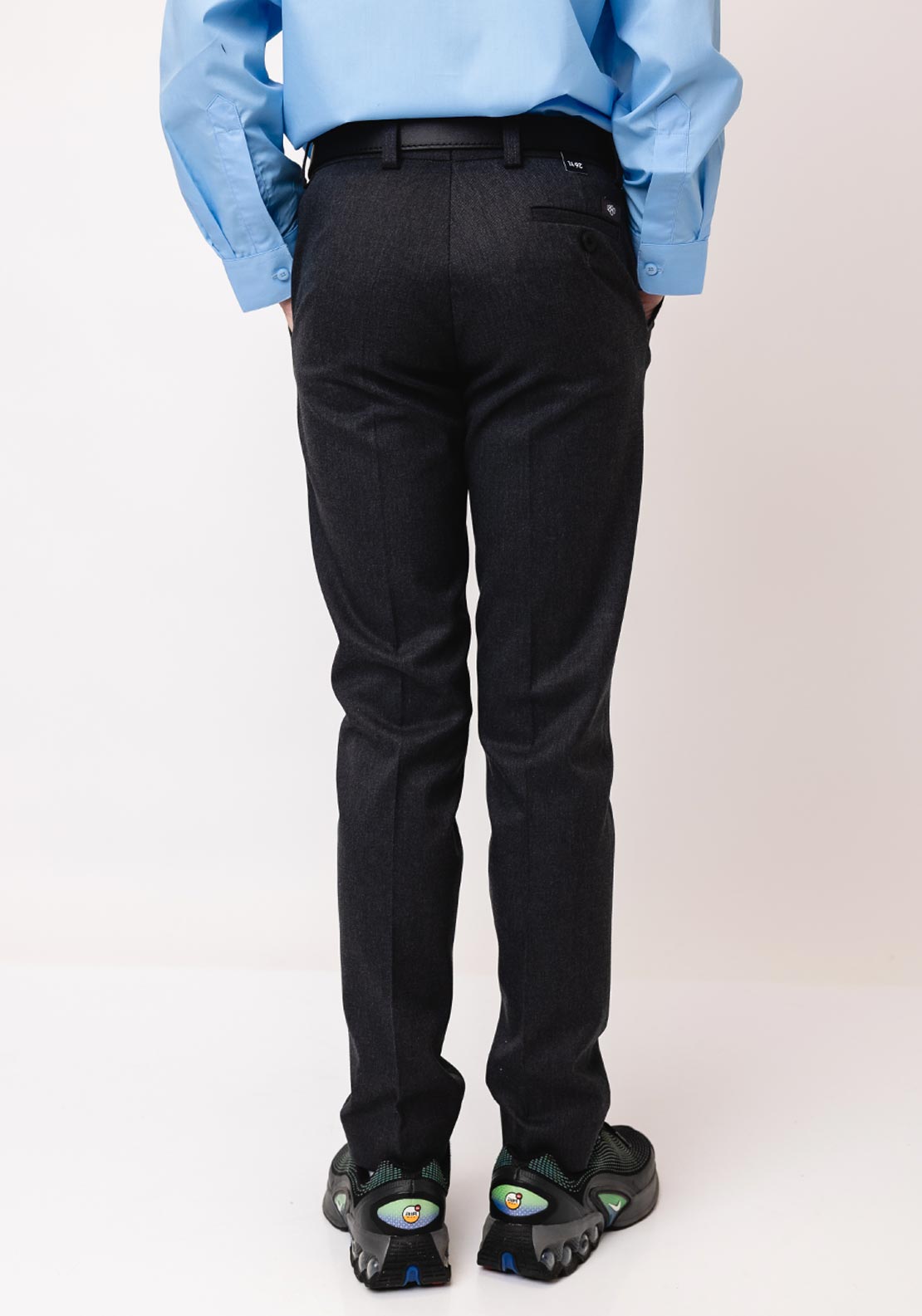1880 Club Boys Super Skinny School Trouser, Grey