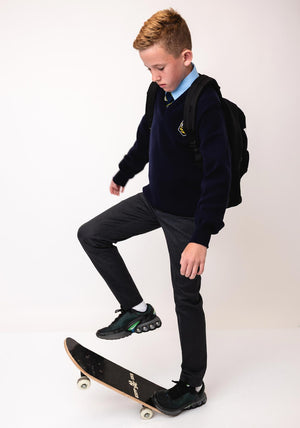 Deer Park Finn Valley College School Jumper, Navy