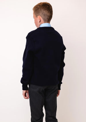 Deer Park Finn Valley College School Jumper, Navy