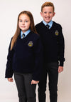 Deer Park Finn Valley College School Jumper, Navy