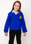 Raphoe Royal Prior V Neck Jumper, Royal Blue