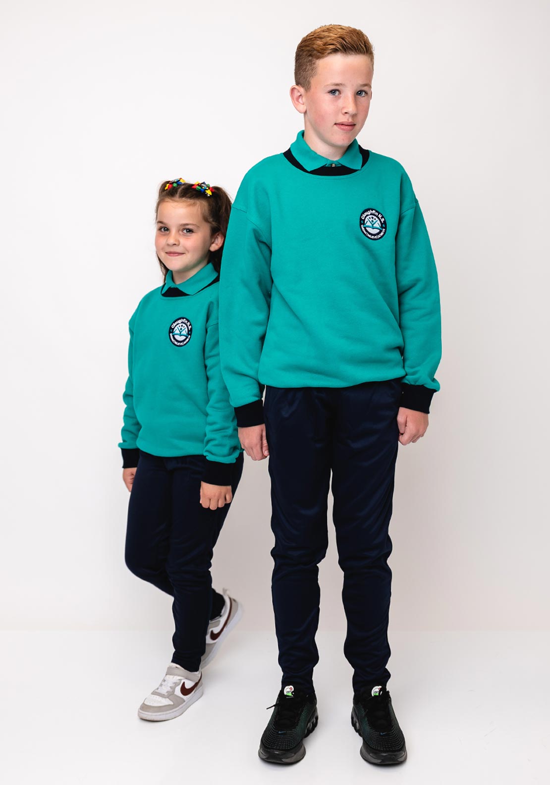 Hunter Cloughfin National School Jumper, Jade