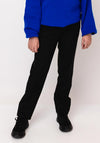 Girls School Trousers, Black