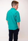 Short Sleeve Polo Shirt, Jade