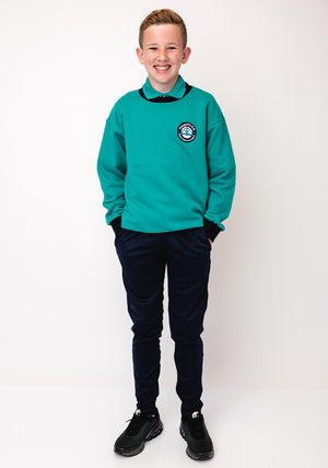 Hunter Cloughfin National School Jumper, Jade
