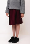 St. Columbas College Girls School Skirt, Wine