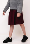 St. Columbas College Girls School Skirt, Wine