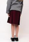 St. Columbas College Girls School Skirt, Wine